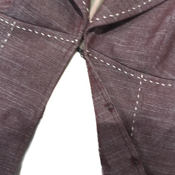 Nanette Lepore mauve blazer with stitching detail. - Picture 2 of 4